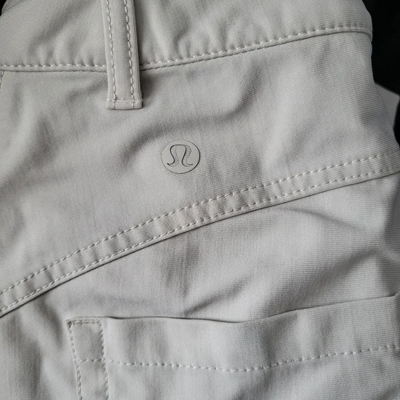 lululemon athletica Wide-Leg Cropped Pants in Light Cream - Picture 11 of 11